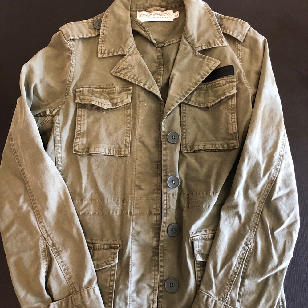 Army Green Gypsy Warrior Jacket